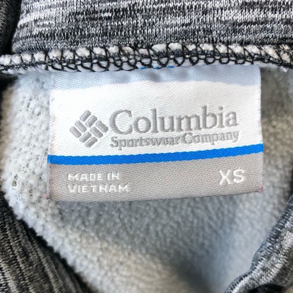 Columbia gray cowl neck long sleeve pullover jacket size x small - Picture 11 of 11